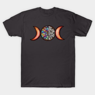 Wednesday Addams Inspired Ophelia Hall Window Blood Moon T-Shirt